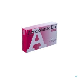 Aceclofenac E.g. 20 Tabl 100 Mg Nm