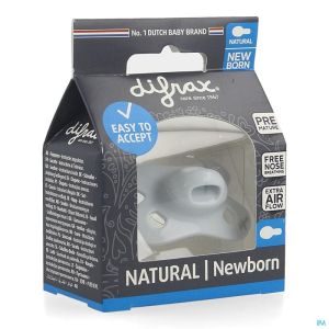 Difrax Fopsp Natural Uni/Pure Newborn Ice 1 St