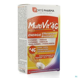 Multivit' 4g Energie Comp Efferv. 30