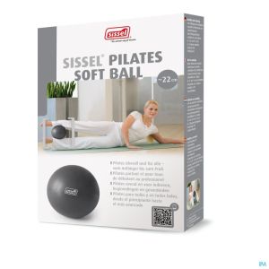 Sissel Pilates Ball Metaalgrijs 22Cm 1 St