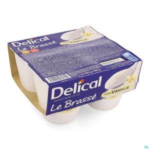 Delical Le Brasse Vanille 4X200 Gr