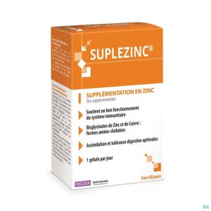 Isn Suplezinc Etui 60 Caps