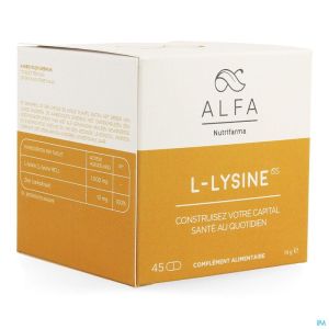Alfa L-Lysine 45 Tabl