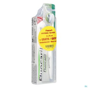 Fluocaril Dentif.bi-fluore 145 Blanche 2x75ml+bad