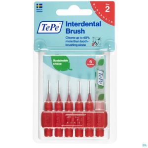 Tepe Interdental Brush 0,5Mm Rood 6 St