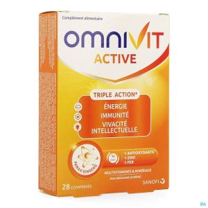 Omnivit Active 28 Tabl 40 Mg