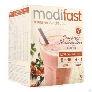 Modifast Intensive Milkshake Cranberry 440 G