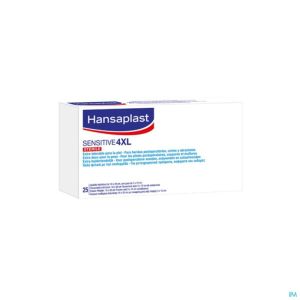 Hansaplast Sensitive 4Xl 10Cmx20Cm 25 Strips