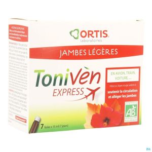 Ortis Toniven Express Bio Z/Alc 7X15 Ml 40061989