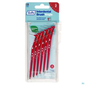 Tepe Angle Interdental Brush 0,5Mm Rood 6 St