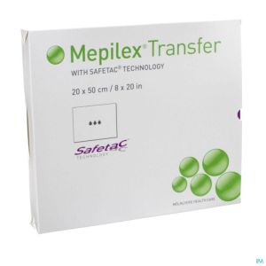 Mepilex Transfer 20X50 294502 4 St
