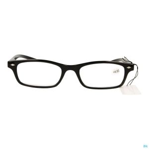 Pharmaglasses Leesbril Zwart +4 1 St