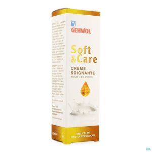 Gehwol Soft & Care Verzorg Voetcrem 75 Ml