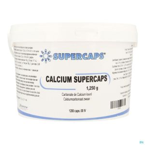 Calcium Carb. Supercaps Caps 1200x1250mg Ivoire