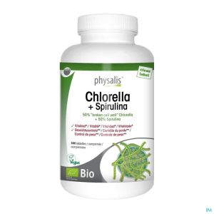 Physalis Chlorella + Spirulina 500 Tabl