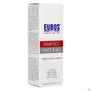 Eubos Diabetics Skin Care Voet&Been Crem 100 Ml