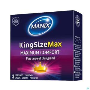 Condomen Manix King Size Max 3 St