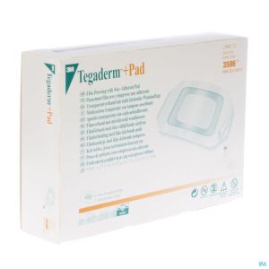 Tegaderm Pad Ref 3586 9X10Cm 25 St