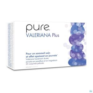Pure Valeriana Plus Solid Pharma 20 Tabl