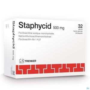 Staphycid 32 Caps 500 Mg