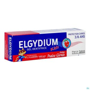 Elgydium Kids Bevroren Aardbei Tandpasta 50 Ml