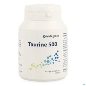 Taurine Caps 90x 500mg Metagenics