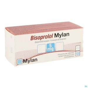 Bisoprolol Mylan Blister 100 Tabl 5 Mg Nm