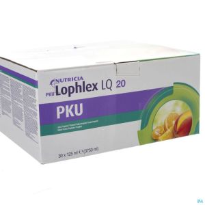 Milupa P K U Lophlex Lq20 Juicy Tropical 30X125 Ml