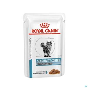 Royal Canin Vdiet Feline Sensit. Cont.chick.12x85g