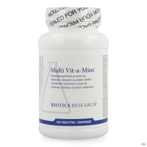 Biotics Multi Vit-A-Mins 180 Tabl Nf