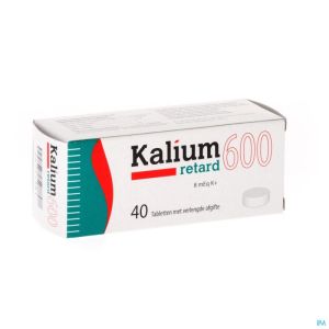 Kalium Retard 40 Tabl 600 Mg