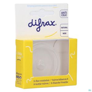 Difrax Ventiel S-Fles 666 2 St