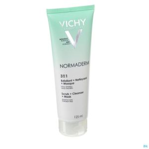 Normaderm Gel Nettoyant 3In1 125 Ml Nf