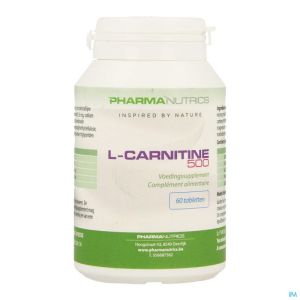 L-Carnitine 500 Pharmanutrics 60 Tabl