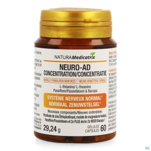 Neuro-Ad Concentr 60 Caps Nmnm05