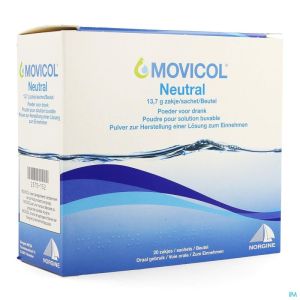 Movicol Neutral Sachets 20 X 13,7 G