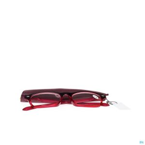 Pharmaglasses Leesbril Rood +3,5 1 St