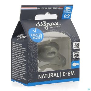 Difrax Fopsp Natural Uni/Pure 0-6M Assort 1 St