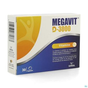 Megavit D-3000 30 Caps