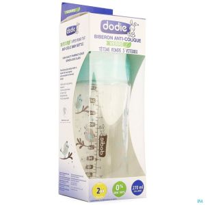 Dodie Zuigfl Glas Sensat + New York 0-6M 270 Ml