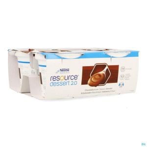 Resource Dessert 2.0 Chocolade 4X125 G