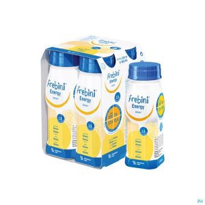Frebini Energy Drink Banaan Kind 4X200 Ml