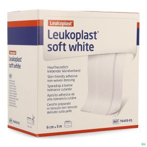Leukoplast Soft White 6Cmx5M 7645001 1 St