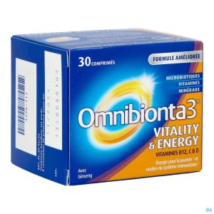Omnibionta 3 Vitality Energy 30 Tabl