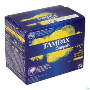 Tampax Compak Regular 22 St