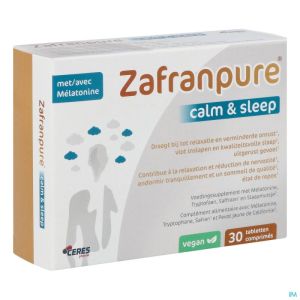Zafranpure Calm En Sleep 30 Tabl