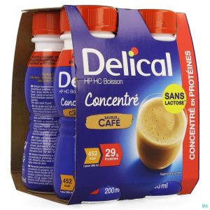 Delical Concentre Koffie 4X200 Ml