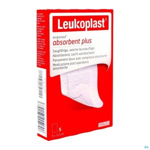 Leukomed Leukoplast Ster 7,2X5Cm 7995201 5 St