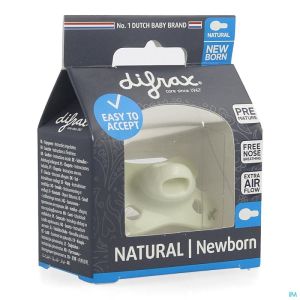 Difrax Fopsp Natural Uni/Pure Newborn Popcorn 1 St