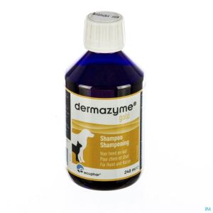 Dermazyme Gold Shamp Hond/Kat Veter 240 Ml